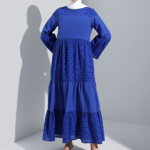 Saxe Blue -Modest Dress