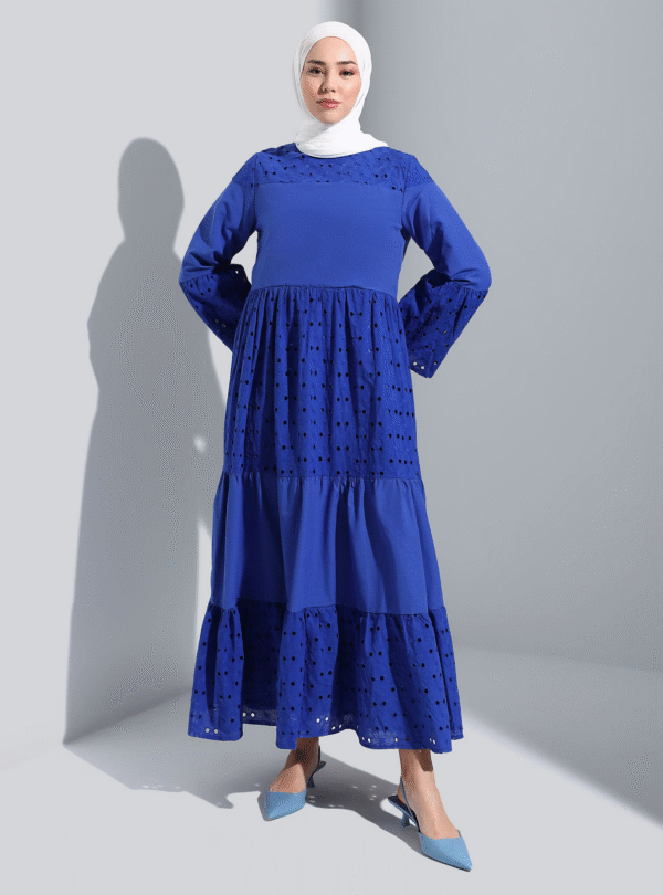 Saxe Blue -Modest Dress